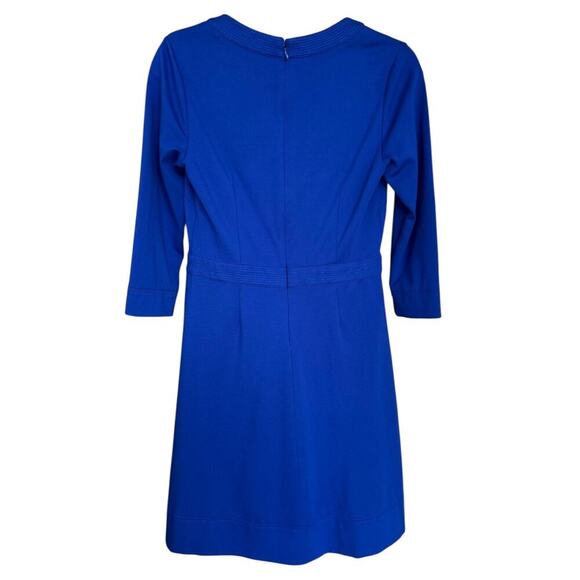 Laundry by Shelli Segal Women's Cobalt Blue Keyhole Dress Size 6 - Picture 5 of 5